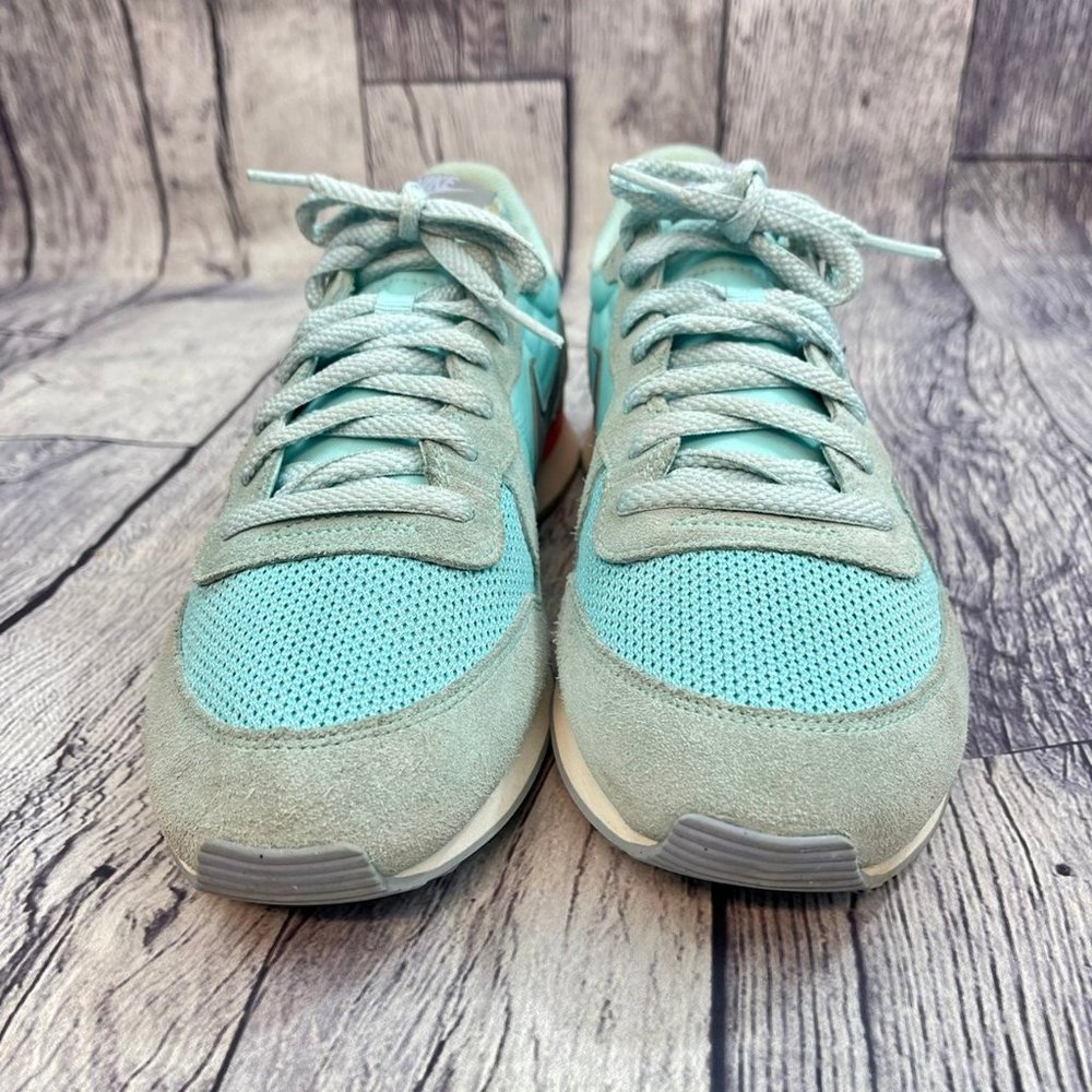 Nike Internationalist Women's Size 11 Blue Suede Athletic Running Training Shoes - Picture 6 of 11